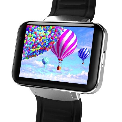 Smartwatch Telefon cu Android iUni DM98, Wi-Fi, 3G, Camera 2 MP, BT, 2.2 Inch, Silver