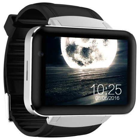 Smartwatch Telefon cu Android iUni DM98, Wi-Fi, 3G, Camera 2 MP, BT, 2.2 Inch, Silver