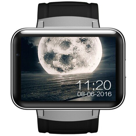 Smartwatch Telefon cu Android iUni DM98, Wi-Fi, 3G, Camera 2 MP, BT, 2.2 Inch, Silver