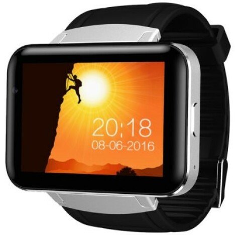 Smartwatch Telefon cu Android iUni DM98, Wi-Fi, 3G, Camera 2 MP, BT, 2.2 Inch, Silver