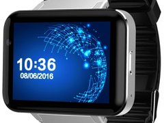 Smartwatch Telefon cu Android iUni DM98, Wi-Fi, 3G, Camera 2 MP, BT, 2.2 Inch, Silver